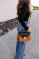 Lou Square Quilted Crossbody