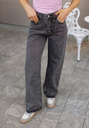 Cute As A Bow Relaxed Wide Leg Jeans | 2 Washes