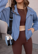 Pretty Active Athleisure Zip-up Jacket | 4 Colors
