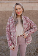 Floral Button Down Coat-Coats-Rae Collective, Women's Online Fashion Boutique Located in Phoenix, Arizona (Scottsdale Area)