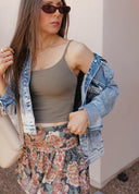Comfort Krush Spaghetti Strap Tank-Tanks-Krush Kandy, Women's Online Fashion Boutique Located in Phoenix, Arizona (Scottsdale Area)