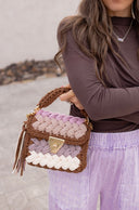 Latte Luxe Handmade Crochet Purse