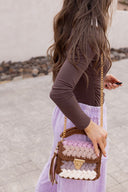 Latte Luxe Handmade Crochet Purse