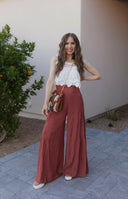 Boho Breeze Tiered Palazzo Pants S-3X-Pants-Krush Kandy, Women's Online Fashion Boutique Located in Phoenix, Arizona (Scottsdale Area)