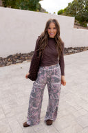 Washed Tree Camo Cargo Pants