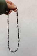 Wildhorse & Multi Desert Pearl Necklace-Chain Necklaces-Rae Collective, Women's Online Fashion Boutique Located in Phoenix, Arizona (Scottsdale Area)