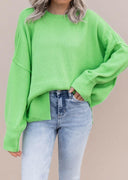 Everyday Elegance Side Slit Sweater | S-XL-Sweaters-Rae Collective, Women's Online Fashion Boutique Located in Phoenix, Arizona (Scottsdale Area)