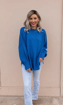 Everyday Elegance Side Slit Sweater | S-XL-Sweaters-Rae Collective, Women's Online Fashion Boutique Located in Phoenix, Arizona (Scottsdale Area)