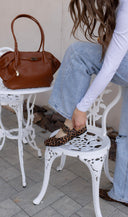 The Soho | Leopard Ballet Flat with Buckle