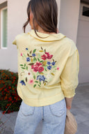 Garden Daydream Floral Embroidered Blouse