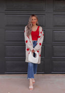 Love Me Or Not Heart Print Cardigan | S-XL-Sweaters-Krush Kandy, Women's Online Fashion Boutique Located in Phoenix, Arizona (Scottsdale Area)