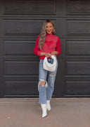 LOVER Heart Print Sweater | S-XL-Sweaters-Krush Kandy, Women's Online Fashion Boutique Located in Phoenix, Arizona (Scottsdale Area)