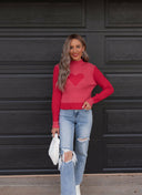 LOVER Heart Print Sweater | S-XL-Sweaters-Rae Collective, Women's Online Fashion Boutique Located in Phoenix, Arizona (Scottsdale Area)