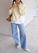 Set In Spring Fleece Sweater