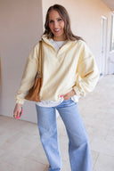 Set In Spring Fleece Sweater