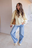 Set In Spring Fleece Sweater