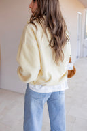 Set In Spring Fleece Sweater