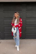 Love Me Or Not Heart Print Cardigan | S-XL-Sweaters-Rae Collective, Women's Online Fashion Boutique Located in Phoenix, Arizona (Scottsdale Area)