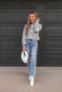 Vervet High Rise Distressed Dad Jeans-Jeans-Rae Collective, Women's Online Fashion Boutique Located in Phoenix, Arizona (Scottsdale Area)