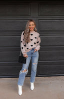 Vervet High Rise Distressed Dad Jeans-Jeans-Rae Collective, Women's Online Fashion Boutique Located in Phoenix, Arizona (Scottsdale Area)
