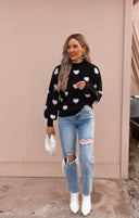 Heartfelt Bliss Sweater | S-XL-Sweaters-Rae Collective, Women's Online Fashion Boutique Located in Phoenix, Arizona (Scottsdale Area)