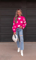 Oh My Heart Cuddly Soft Sweater | S-XL-Sweaters-Krush Kandy, Women's Online Fashion Boutique Located in Phoenix, Arizona (Scottsdale Area)