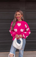 Oh My Heart Cuddly Soft Sweater | S-XL-Sweaters-Krush Kandy, Women's Online Fashion Boutique Located in Phoenix, Arizona (Scottsdale Area)