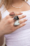 Long Heart Sterling Silver Ring MADE TO ORDER-Statement Rings-Rae Collective, Women's Online Fashion Boutique Located in Phoenix, Arizona (Scottsdale Area)