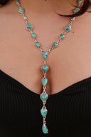 Hearts Galore Lariat Stone Necklace-Necklaces-Rae Collective, Women's Online Fashion Boutique Located in Phoenix, Arizona (Scottsdale Area)