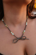 Paisley's Palomino Desert Bow Bliss Necklace-Chain Necklaces-Krush Kandy, Women's Online Fashion Boutique Located in Phoenix, Arizona (Scottsdale Area)