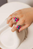 Kandy Stripe & Checkered Rings-Rings-Rae Collective, Women's Online Fashion Boutique Located in Phoenix, Arizona (Scottsdale Area)