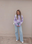 Georgia Daisy Spring Sweater | S-XL-Sweaters-Rae Collective, Women's Online Fashion Boutique Located in Phoenix, Arizona (Scottsdale Area)