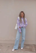 Georgia Daisy Spring Sweater | S-XL-Sweaters-Krush Kandy, Women's Online Fashion Boutique Located in Phoenix, Arizona (Scottsdale Area)