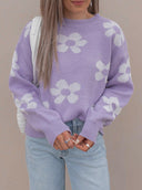 Georgia Daisy Spring Sweater | S-XL-Sweaters-Rae Collective, Women's Online Fashion Boutique Located in Phoenix, Arizona (Scottsdale Area)