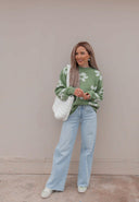 Georgia Daisy Spring Sweater | S-XL-Sweaters-Rae Collective, Women's Online Fashion Boutique Located in Phoenix, Arizona (Scottsdale Area)