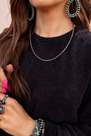 Multi Mini Desert Pearl Sterling Silver Necklace s.no1