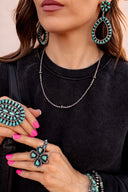 Midnight Saucer Desert Pearl Necklace s.no5