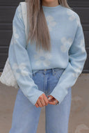 Georgia Daisy Spring Sweater | S-XL-Sweaters-Rae Collective, Women's Online Fashion Boutique Located in Phoenix, Arizona (Scottsdale Area)
