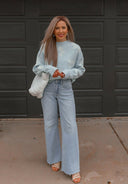 Georgia Daisy Spring Sweater | S-XL-Sweaters-Rae Collective, Women's Online Fashion Boutique Located in Phoenix, Arizona (Scottsdale Area)