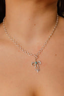 Krush Exclusive Bow Charm-Necklaces-Krush Kandy, Women's Online Fashion Boutique Located in Phoenix, Arizona (Scottsdale Area)