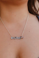 Meet Me At The Rodeo Cowboy Necklace-Chain Necklaces-Rae Collective, Women's Online Fashion Boutique Located in Phoenix, Arizona (Scottsdale Area)