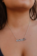 Meet Me At The Rodeo Cowboy Necklace-Chain Necklaces-Rae Collective, Women's Online Fashion Boutique Located in Phoenix, Arizona (Scottsdale Area)