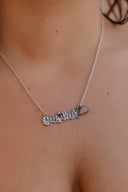 Meet Me At The Rodeo Cowboy Necklace-Chain Necklaces-Rae Collective, Women's Online Fashion Boutique Located in Phoenix, Arizona (Scottsdale Area)