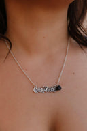 Meet Me At The Rodeo Cowboy Necklace-Chain Necklaces-Rae Collective, Women's Online Fashion Boutique Located in Phoenix, Arizona (Scottsdale Area)