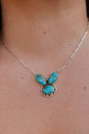 Clove Stone Slab Necklace-Chain Necklaces-Rae Collective, Women's Online Fashion Boutique Located in Phoenix, Arizona (Scottsdale Area)