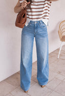 Kancan | The Skyrise High Rise Wide Leg Trouser Jean