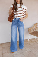 The Modern Muse Stripe Sweater Vest Top