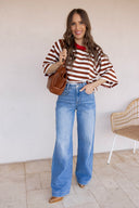 Kancan | The Skyrise High Rise Wide Leg Trouser Jean