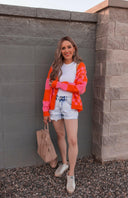 Double the Fun Checkered Print Cardigan-Sweaters-Krush Kandy, Women's Online Fashion Boutique Located in Phoenix, Arizona (Scottsdale Area)
