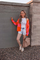 Double the Fun Checkered Print Cardigan-Sweaters-Krush Kandy, Women's Online Fashion Boutique Located in Phoenix, Arizona (Scottsdale Area)